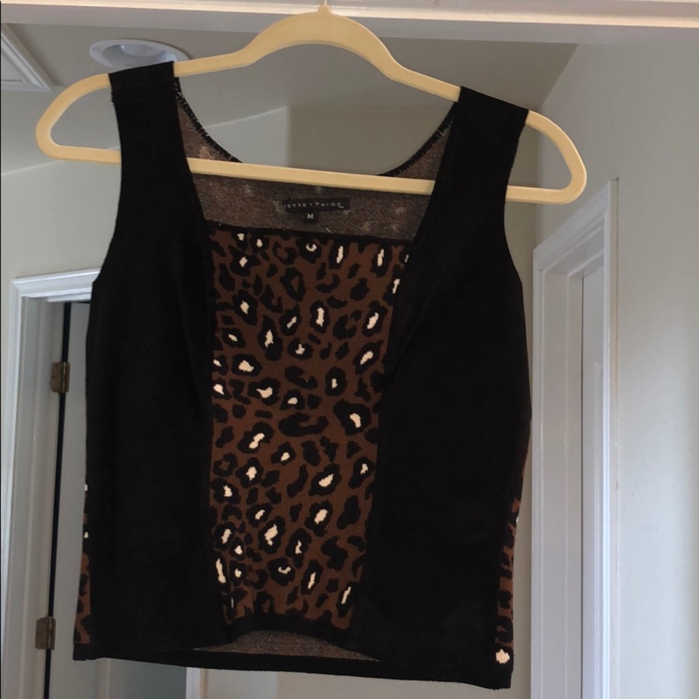 BETTE PAIGE suede top
